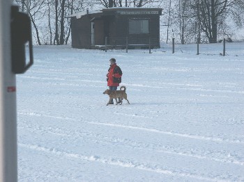 In Grundstellung melden bei den Richtern